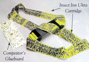 View Showing the Paraclipse Fly Trap cartridge system. This sanitary auto advancing cartridge fly trapping system provides up to 20 times the trapping ability of glue board units.